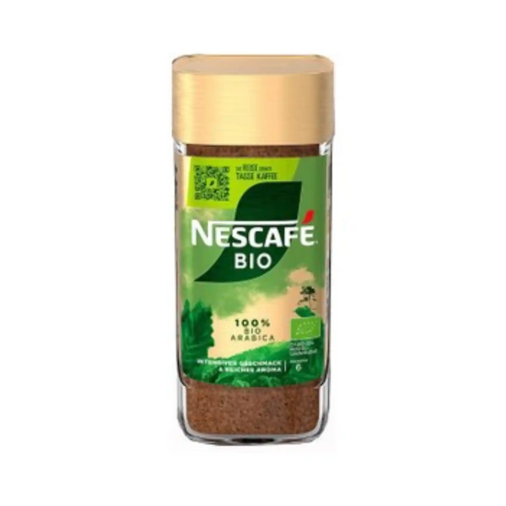 قهوه فوری ارگانیک عربیکا نسکافه Nescafe Bio وزن 100 گرم